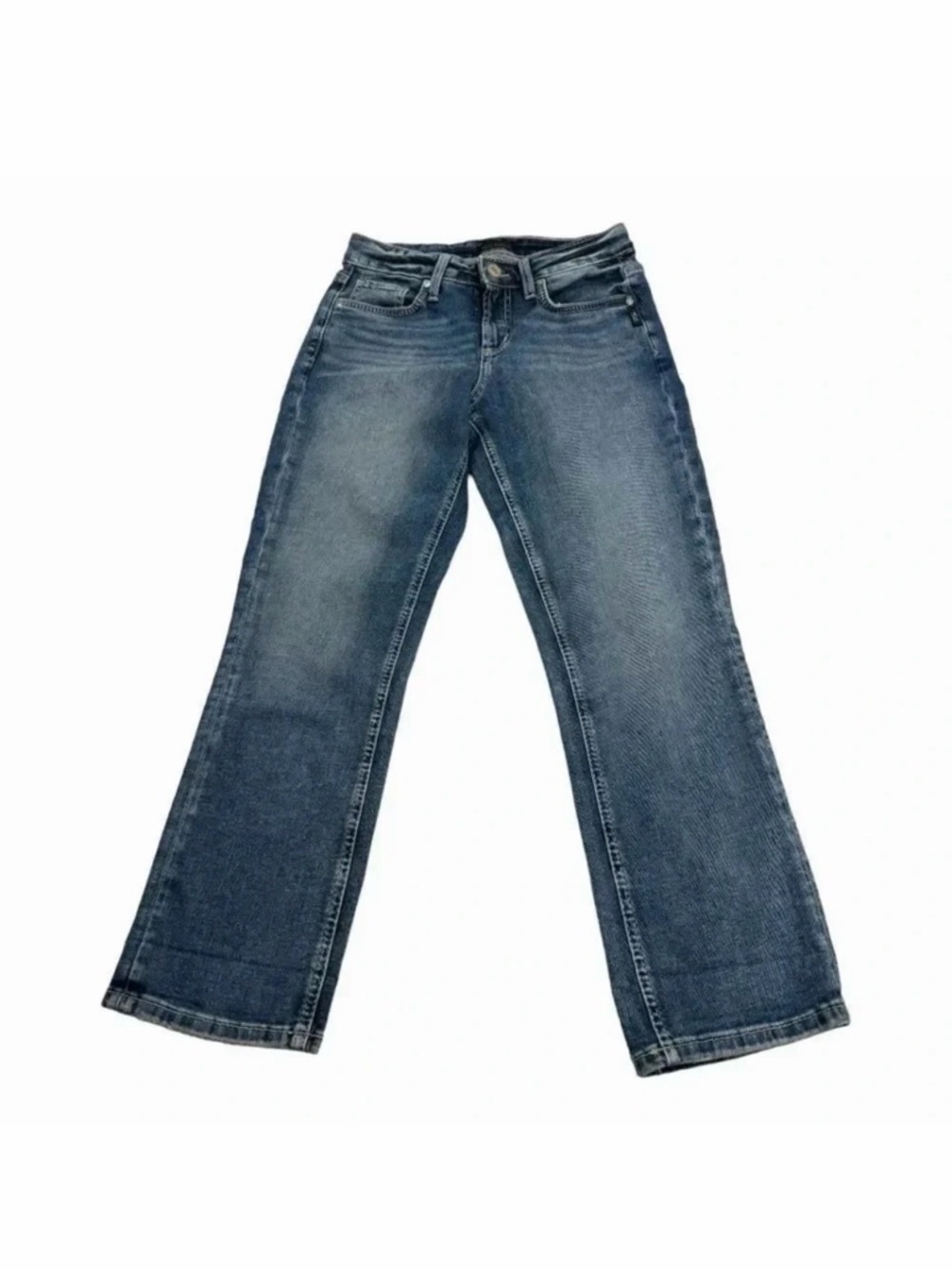 Silver Suki Capri Jeans